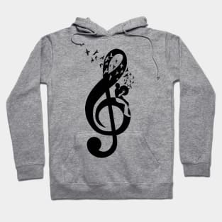 Treble Clef - Cymbals Hoodie